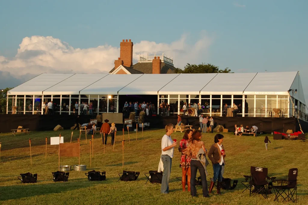 Anchor Industries clear span tent at stadium venue